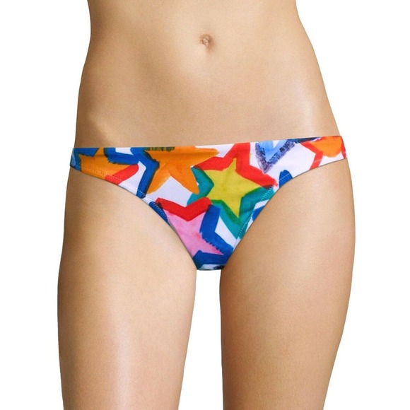 Milly Cabana St. Lucia star print bikini bottom size P (0-2) - Picture 3 of 5